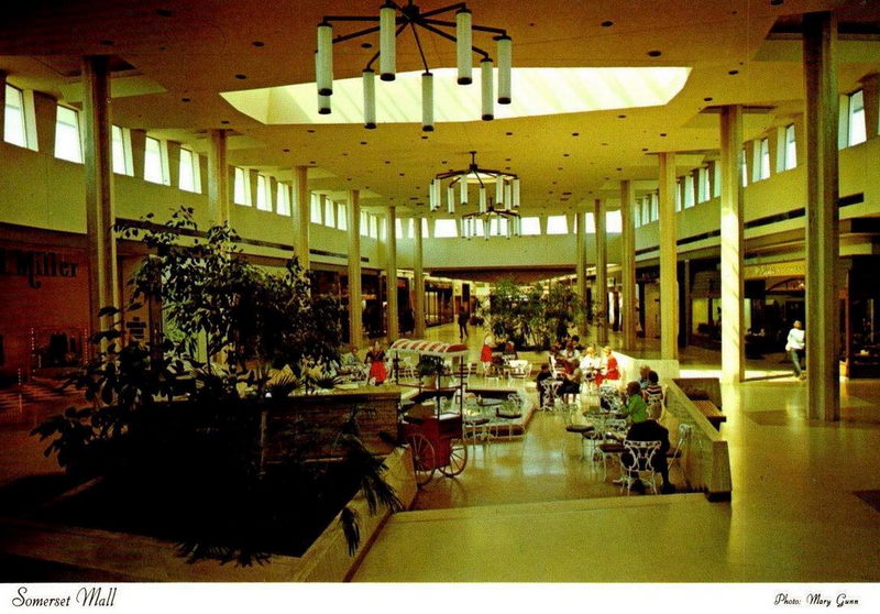 Somerset Collection (Somerset Mall) - Vintage Postcard (newer photo)